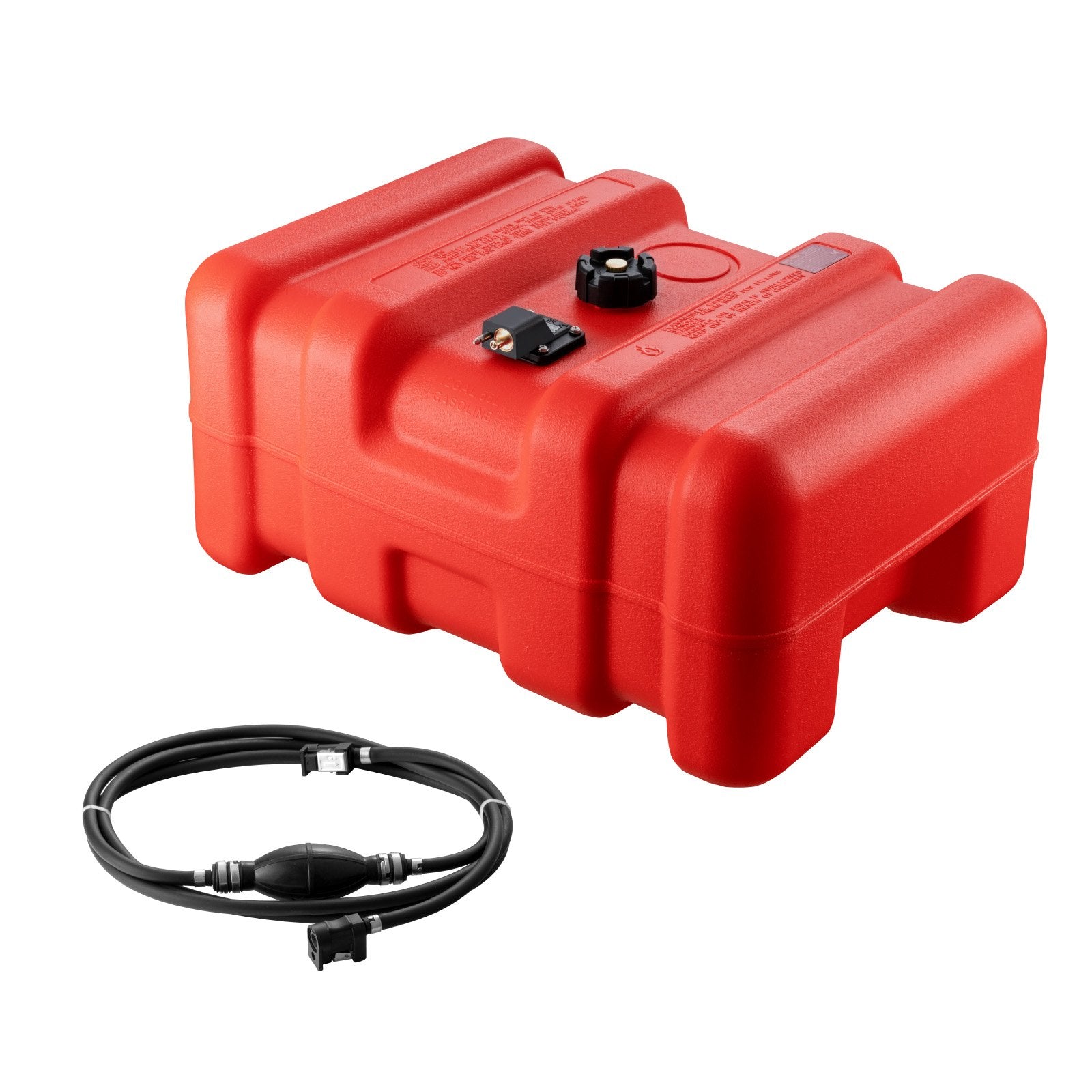 Boat Fuel Tank Portable Marine Outboard Gas Tank 12 Gal/55L with Hose V952-CYCYXWS12GAL1MPLHV0