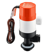 Livewell Pump for Boat 12V 500 GPH Livewell Aerator Pump Straight 2 Inlets V952-CYHSB500GPHZPKUIQV9