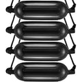 Boat Fenders, 6.5" x 23" Boat Bumpers for Docking, Inflatable Ribbed Fender with Center Holes, Marine Boat V952-CYHX4JZ65YCTVZR20V0