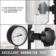 Diesel Injector Nozzle Pressure Tester Dual scale Manometer Test Tool 0-600Bar (0-8000PSI) 60Mpa Test V952-CYJPYZJYQ00000001V0