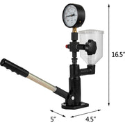 Diesel Injector Nozzle Pressure Tester Dual scale Manometer Test Tool 0-600Bar (0-8000PSI) 60Mpa Test V952-CYJPYZJYQ00000001V0