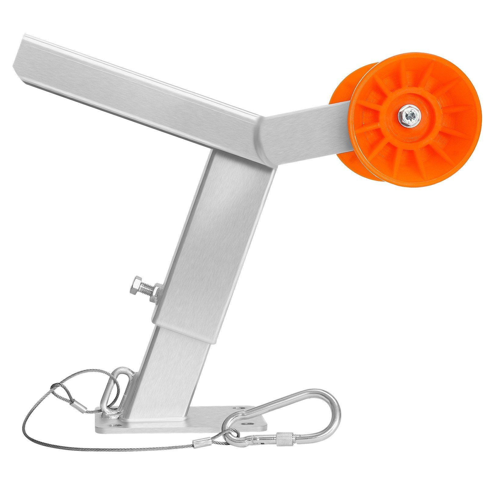 Boat Trailer Winch Stand with Roller, Adjustable Height 365-548 mm, Boat Winch Mount with U-Bolts for V952-CYJPZJZZJ00032G30001V0