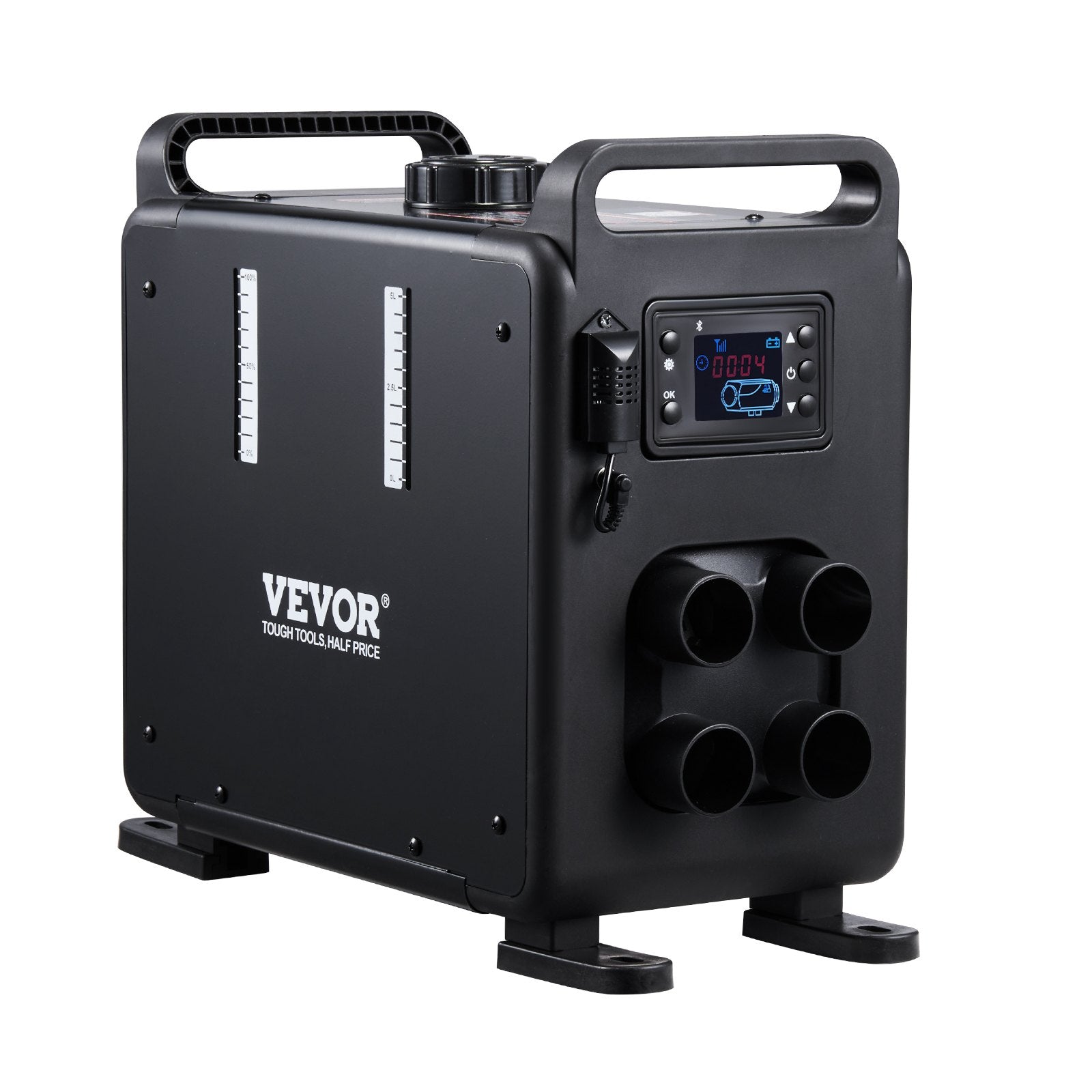 8KW Diesel Heater, 12V/24V All in One Diesel Air Heater, Bluetooth APP Control, Remote Control and Display V952-CYJRQDDKLS8KOS4H9V3