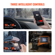 8KW Diesel Heater, 12V/24V All in One Diesel Air Heater, Bluetooth APP Control, Remote Control and Display V952-CYJRQDDKLS8KOS4H9V3