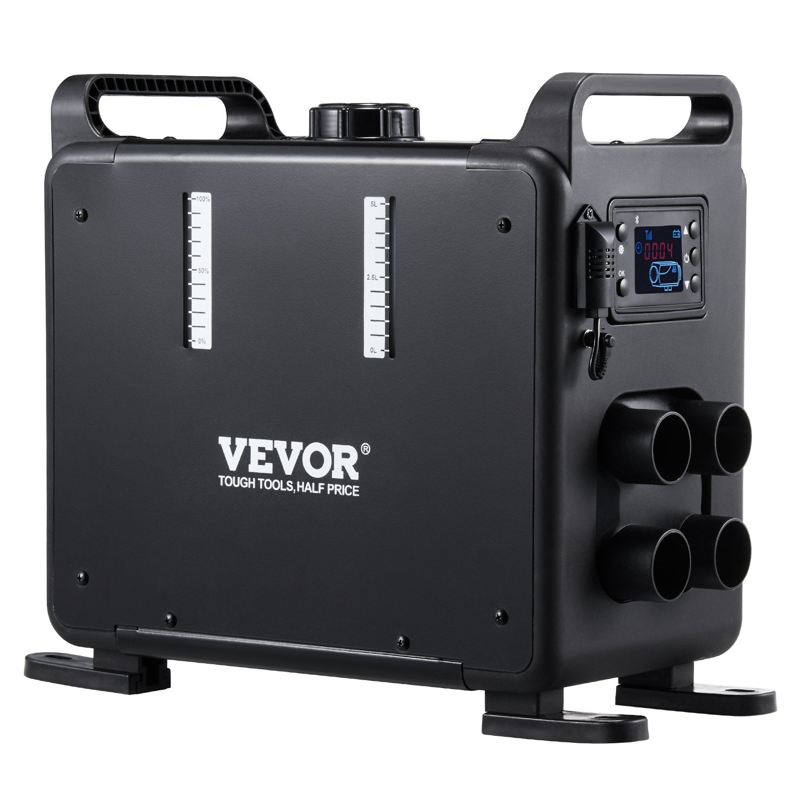 8KW Diesel Heater, 12V/24V All in One Diesel Air Heater, Bluetooth APP Control, Remote Control and Display V952-CYJRQDDKLS8KOS4H9V3