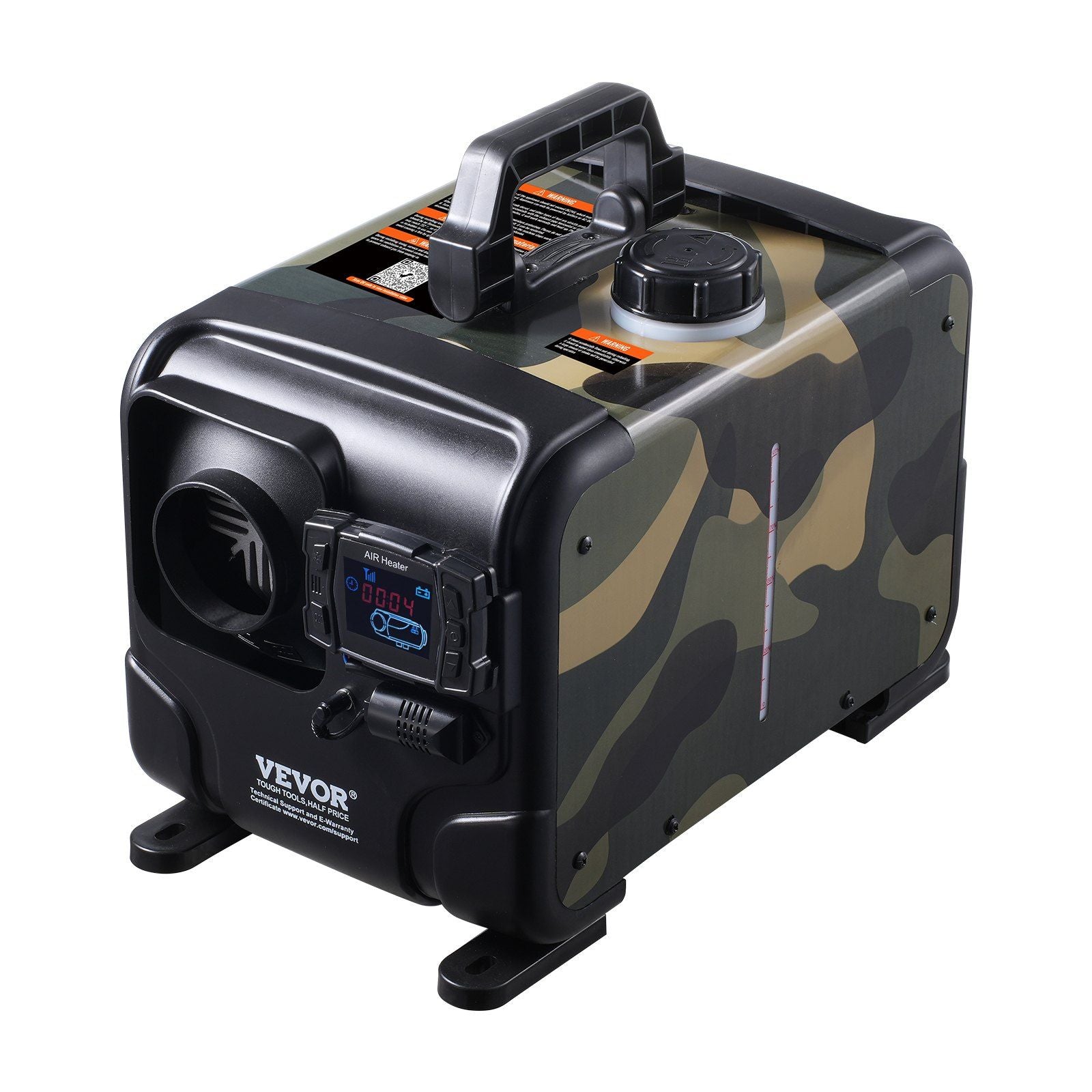 8KW Diesel Heater, 12V/24V All in One Diesel Air Heater, Bluetooth APP Control, Remote Control and Display V952-CYJRQDDKWS8KHTGEXV3