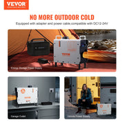 2KW Diesel Heater, 12V/24V All in One Diesel Air Heater, with Bluetooth APP Control, Remote Control and V952-CYJRQHWKLS2KWXH0UV3