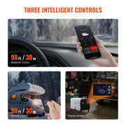 8KW Diesel Heater, 12V/24V All in One Diesel Air Heater, with Bluetooth APP Control, Remote Control and V952-CYJRQHWKWS8KPFJW3V3
