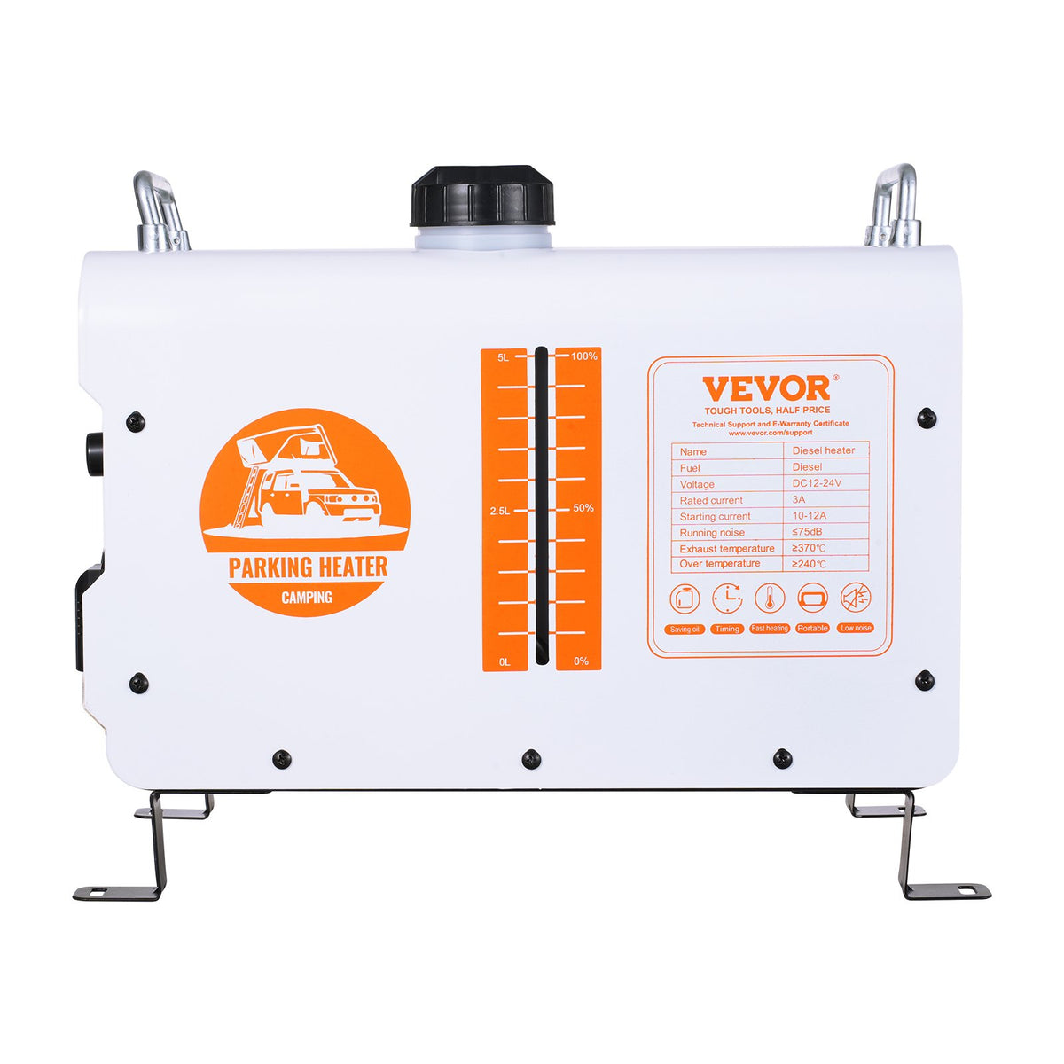 8KW Diesel Heater, 12V/24V All in One Diesel Air Heater, with Bluetooth APP Control, Remote Control and V952-CYJRQHWKWS8KPFJW3V3