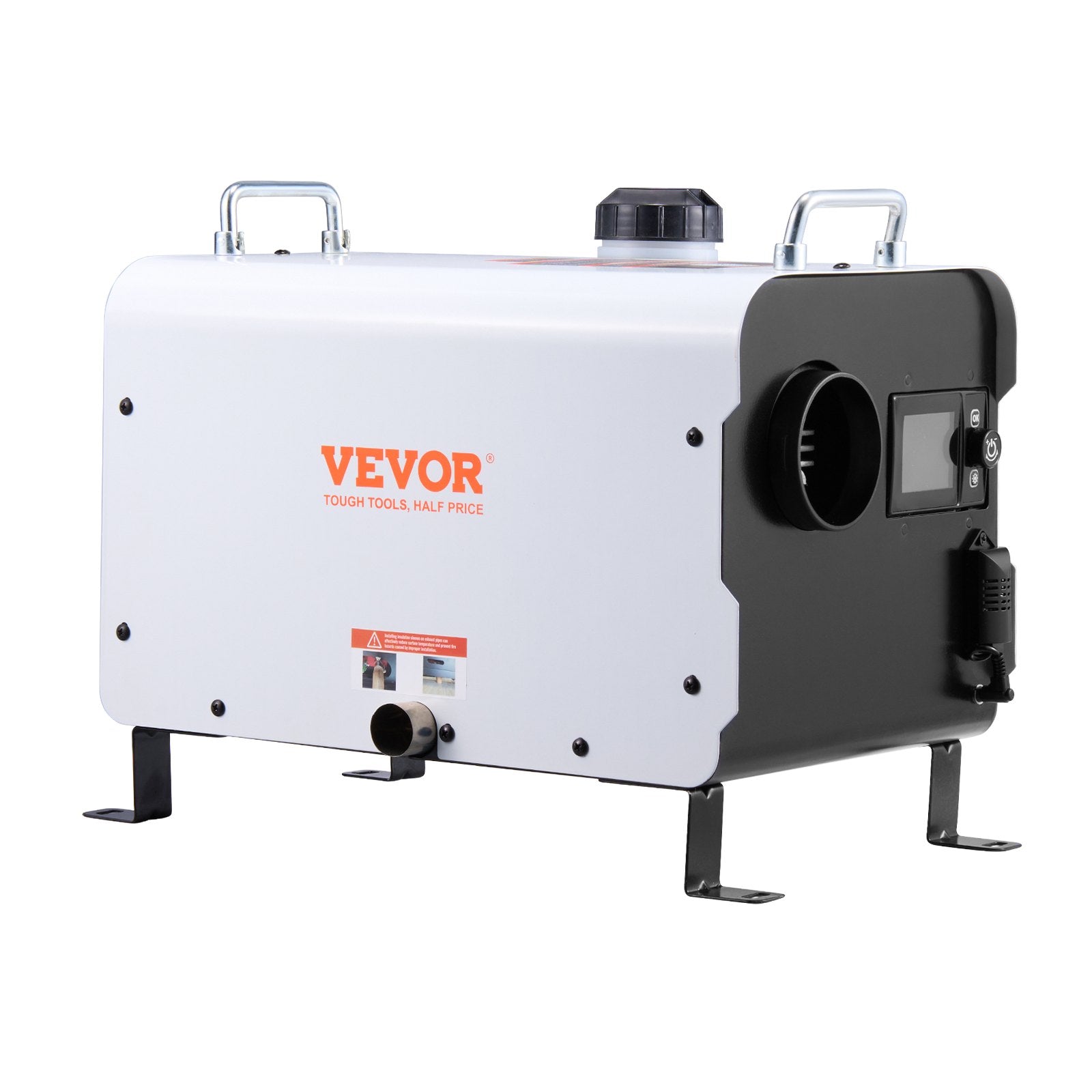 8KW Diesel Heater, 12V/24V All in One Diesel Air Heater, with Bluetooth APP Control, Remote Control and V952-CYJRQHWKWS8KPFJW3V3