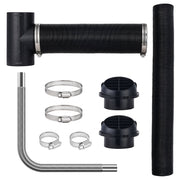 Diesel Heater Pipe Ducting Set, 3" Extendable Air Duct Hose, 1" Stainless Steel Exhaust Pipe, 2 Air Vents, V952-CYJRQPJ5KW8K2FCIDV0