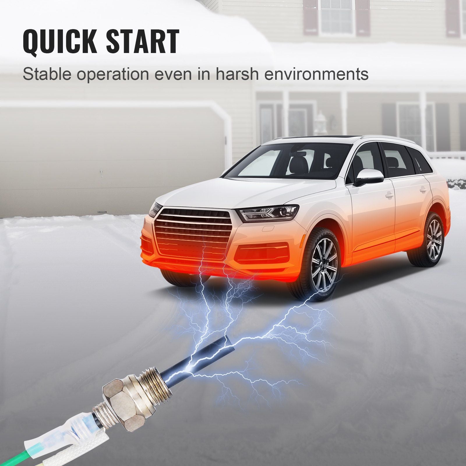 Diesel Heater Glow Plug Kit, Ceramic Glow Plug Repair Kit, Air Diesel Parking Heater Part with Removal V952-CYJRQPJQSPDH7FPDSV0