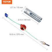 Diesel Heater Glow Plug Kit, Ceramic Glow Plug Repair Kit, Air Diesel Parking Heater Part with Removal V952-CYJRQPJQSPDH7FPDSV0