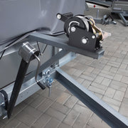 Hand Winch, 362.8 kg Pulling Capacity, Boat Trailer Winch Heavy Duty Rope Crank with 10 m Steel Wire Cable V952-CYSDJP800BG0IYPD8V0