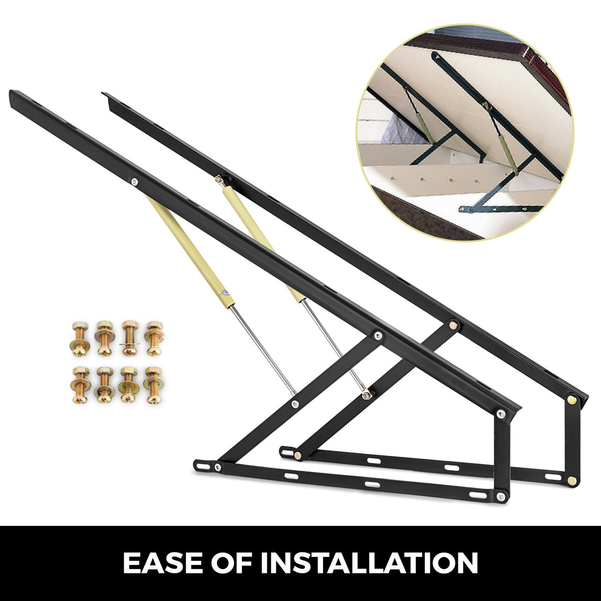 48" Bed Lift Hydraulic Mechanisms Kits For Sofa Bed Oriented Hardware Box V952-CYSJQB12000000001V0