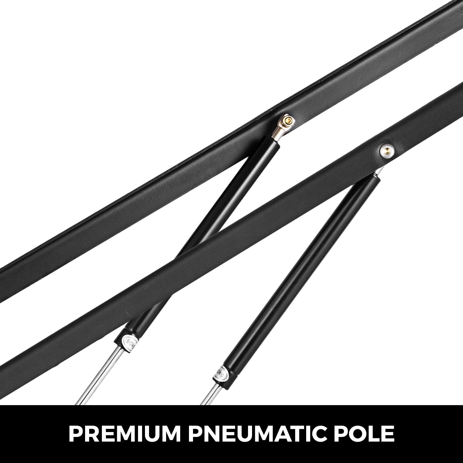 Pair of 5FT Pneumatic Mechanism Heavy Duty Gas Spring Kit for Box Bed Sofa Storage Space Saving DIY Project V952-CYSJQB15000000001V0