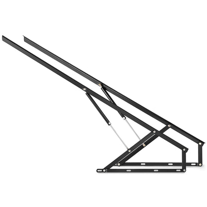 Pair of 5FT Pneumatic Mechanism Heavy Duty Gas Spring Kit for Box Bed Sofa Storage Space Saving DIY Project V952-CYSJQB15000000001V0