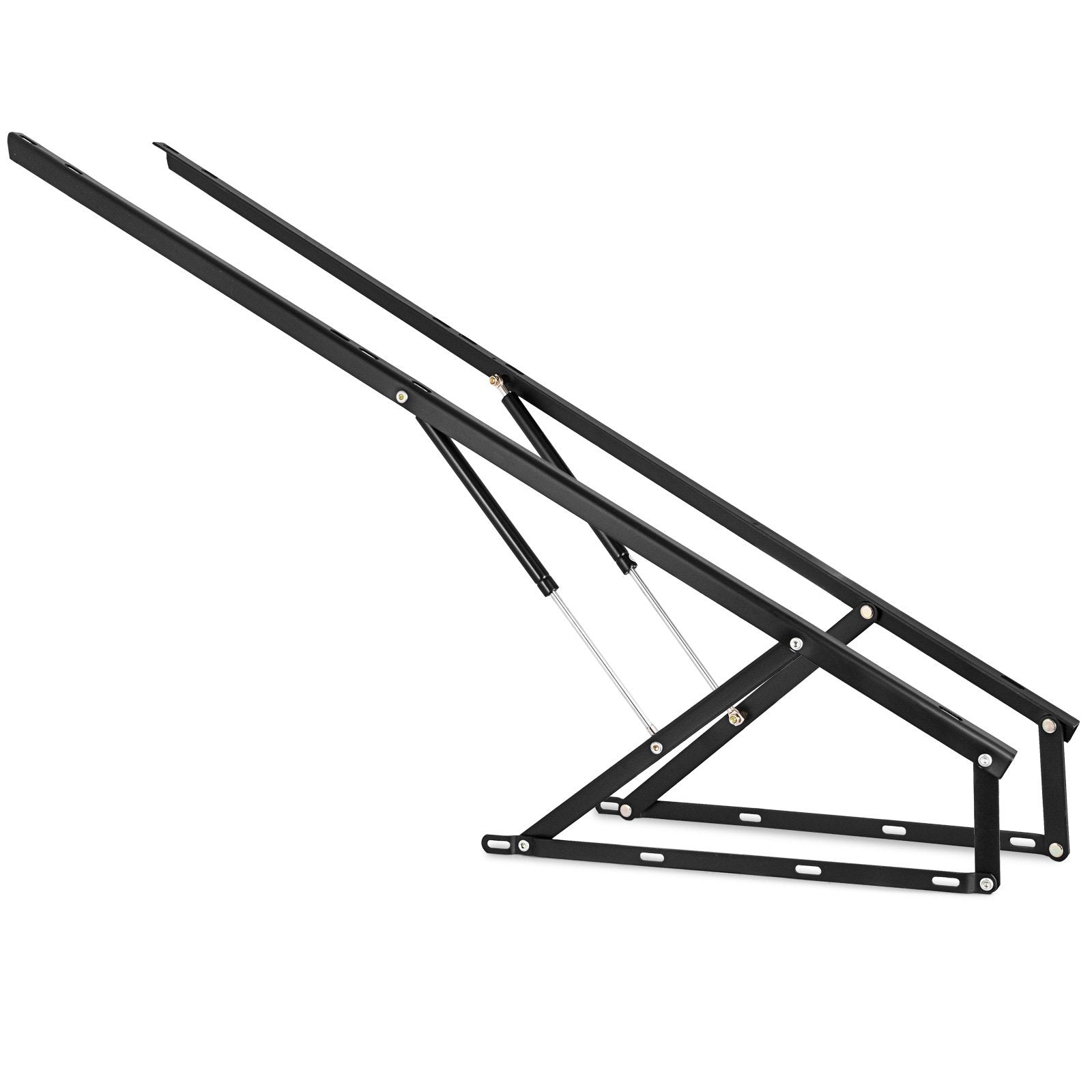 Pair of 5FT Pneumatic Mechanism Heavy Duty Gas Spring Kit for Box Bed Sofa Storage Space Saving DIY Project V952-CYSJQB15000000001V0