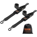 Retractable Ratchet Straps, 5.08 cm x 121.92 cm Ratchet Tie Down Straps with Security Lock S Hooks, 2 Pack V952-CYXJD2INCH4FUR48CV0