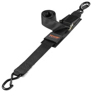 Retractable Ratchet Straps, 5.08 cm x 121.92 cm Ratchet Tie Down Straps with Security Lock S Hooks, 2 Pack V952-CYXJD2INCH4FUR48CV0