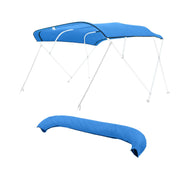 4 Bow Bimini Top Replacement Cover, 2440 mm Long, Durable 600D Marine Grade Waterproof Sun Shade Boat Canopy V952-CYZYPDPTHJ96U4ST1001V0
