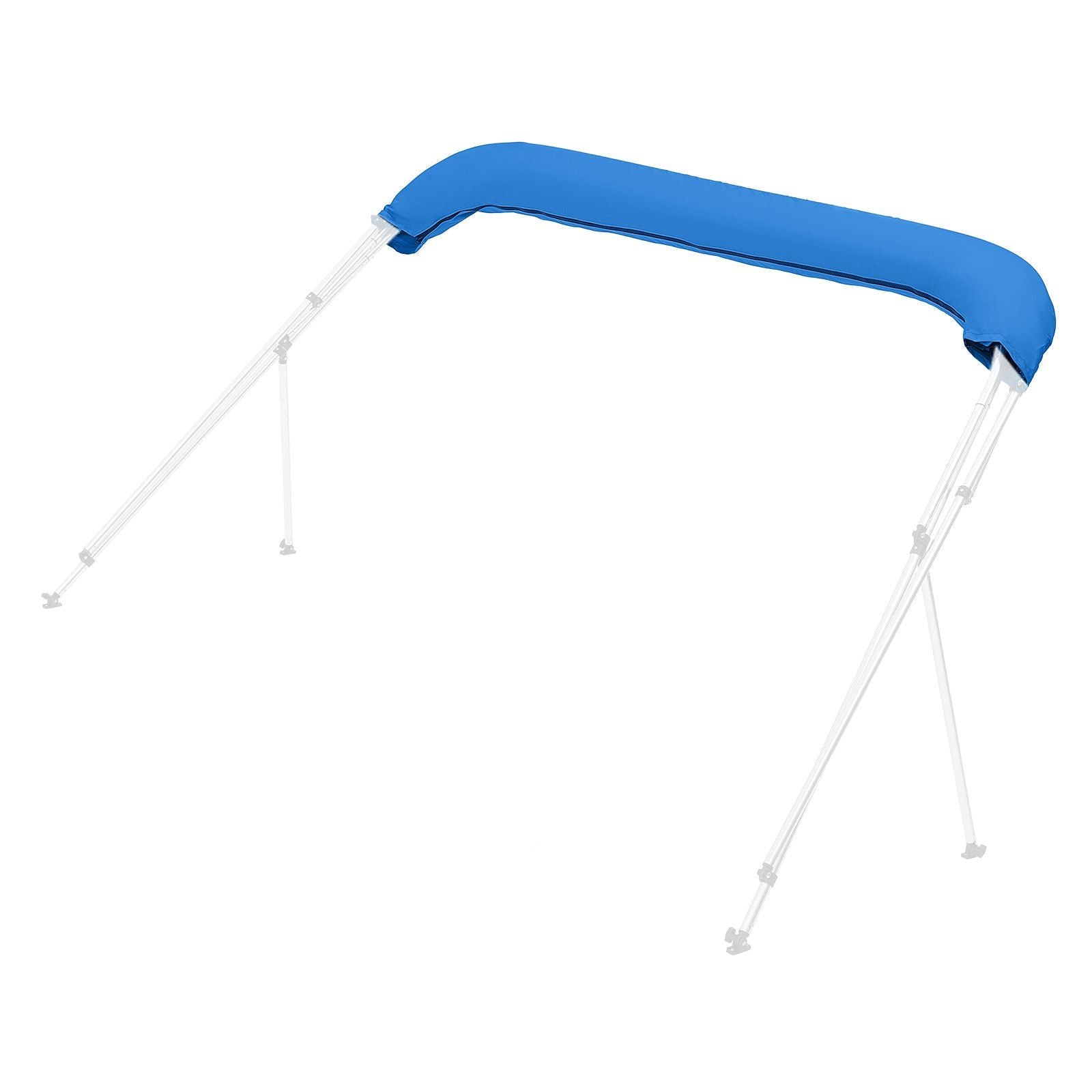 4 Bow Bimini Top Replacement Cover, 2440 mm Long, Durable 600D Marine Grade Waterproof Sun Shade Boat Canopy V952-CYZYPDPTHJ96U4ST1001V0