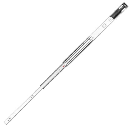 6 Pairs of 609.6mm Drawer Slides Side Mount Rails, Heavy Duty Full Extension Steel Track, Soft-Close V952-CZCJCTDG100L9BKQKV0