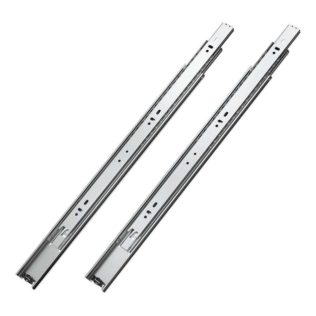 Drawer Slides, 18 inch, 10 Pairs Full Extension Ball Bearing Cabinet Rails, 100 LB Load Capacity Heavy Duty V952-CZCJCTDG100LPFFRWV0