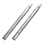 Drawer Slides, 18 inch, 10 Pairs Full Extension Ball Bearing Cabinet Rails, 100 LB Load Capacity Heavy Duty V952-CZCJCTDG100LPFFRWV0
