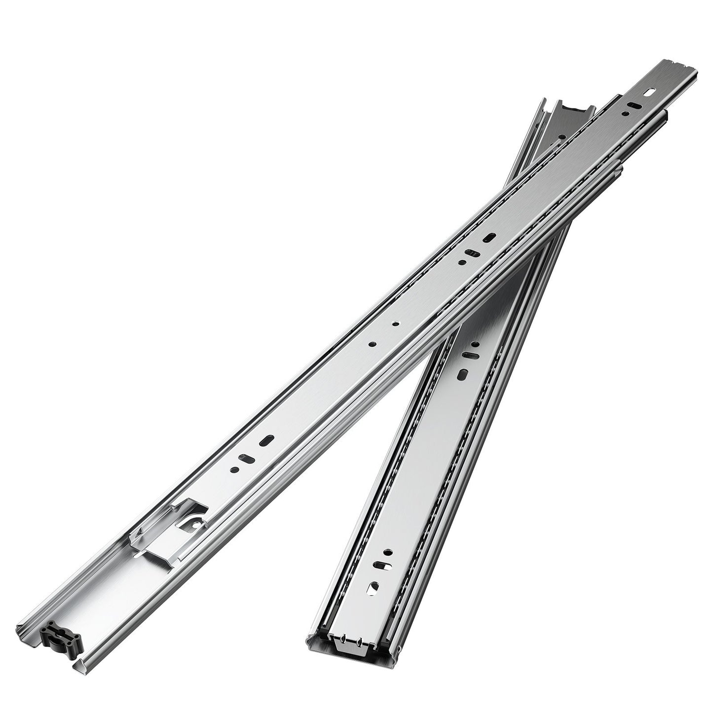 Drawer Slides, 18 inch, 10 Pairs Full Extension Ball Bearing Cabinet Rails, 100 LB Load Capacity Heavy Duty V952-CZCJCTDG100LPFFRWV0