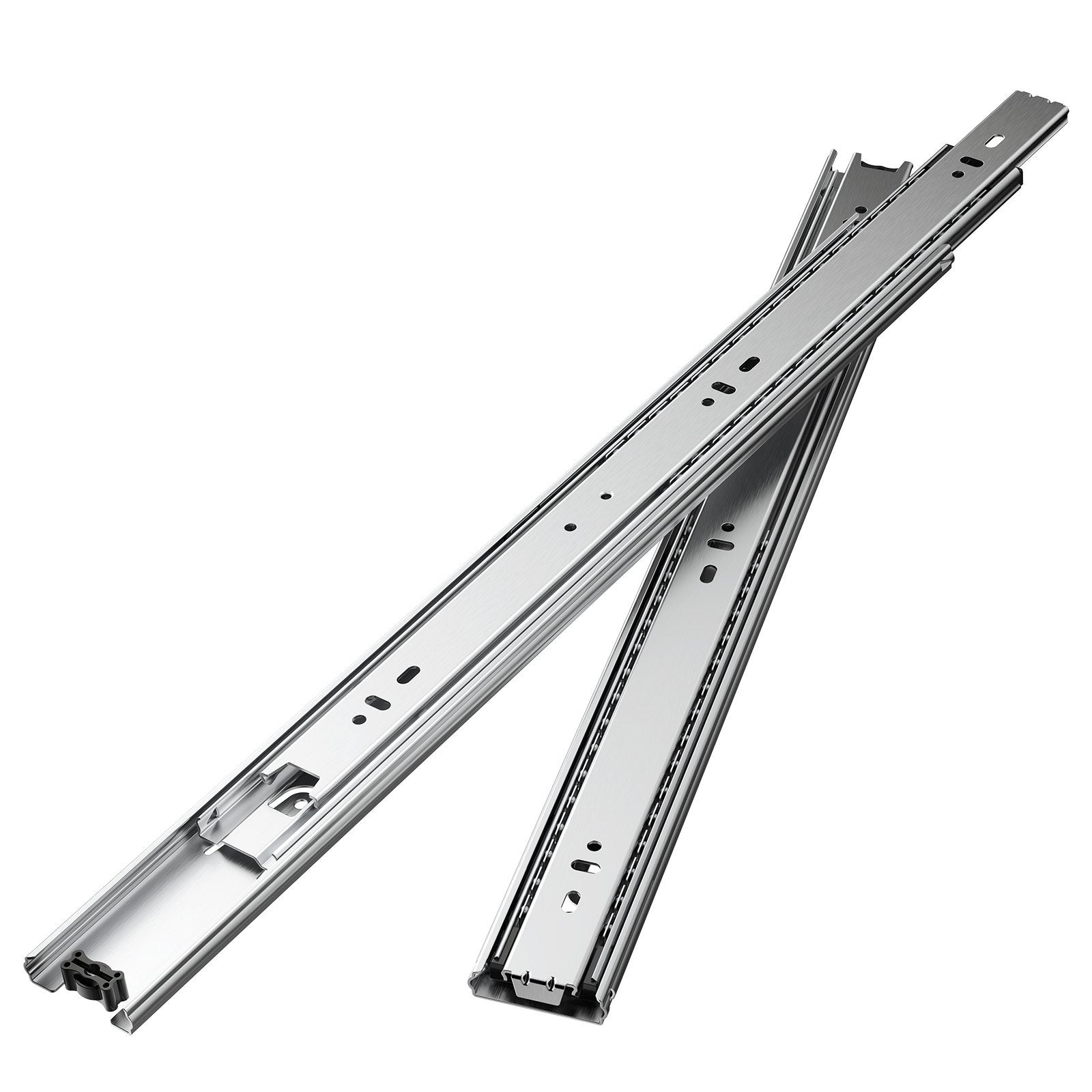 Drawer Slides, 18 inch, 10 Pairs Full Extension Ball Bearing Cabinet Rails, 100 LB Load Capacity Heavy Duty V952-CZCJCTDG100LPFFRWV0