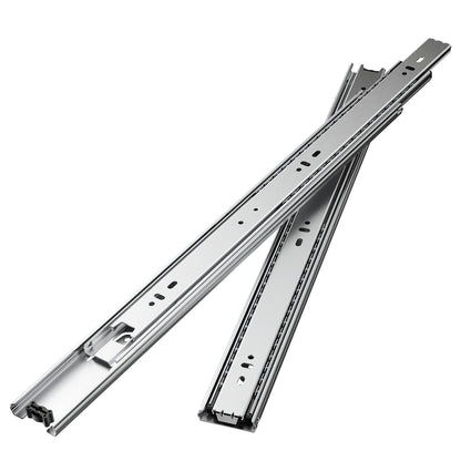 Drawer Slides, 18 inch, 10 Pairs Full Extension Ball Bearing Cabinet Rails, 100 LB Load Capacity Heavy Duty V952-CZCJCTDG100LPFFRWV0