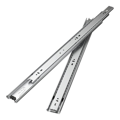 Drawer Slides, 20 inch, 10 Pairs Full Extension Ball Bearing Cabinet Rails, 100 LB Load Capacity Heavy Duty V952-CZCJCTDG100LPZMLNV0