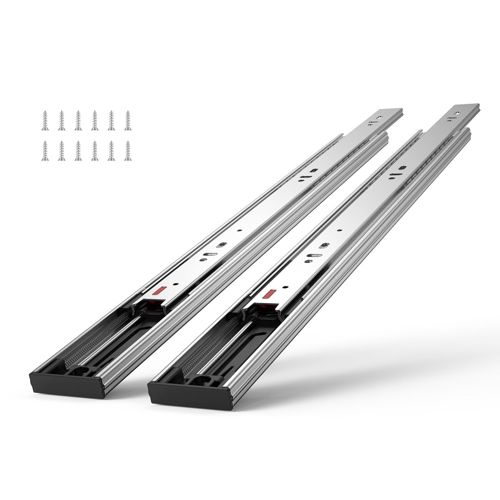 10 Pairs of 406.4mm Drawer Slides Side Mount Rails, Heavy Duty Full Extension Steel Track, Soft-Close V952-CZCJCTDG100LUDXKVV0