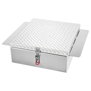 Truck Bed Tool Box, Heavy Duty Aluminum Tool Box with Diamond Plate, Storage Toolbox Chest Organizer Supports V952-CZGJX22INCHYB90W5001V0
