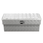 Truck Bed Tool Box, Heavy Duty Aluminum Tool Box with Tread Patterns, Storage Toolbox Chest Organizer with V952-CZGJX33INCHY6ZBO7001V0