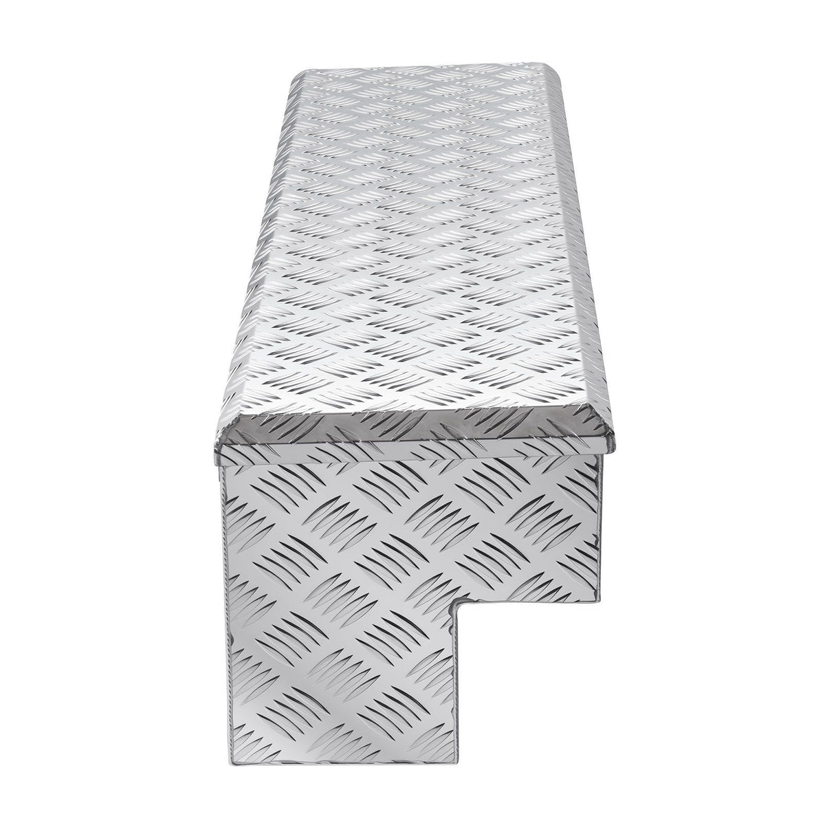 Truck Bed Tool Box, Heavy Duty Aluminum Tool Box with Tread Patterns, Storage Toolbox Chest Organizer with V952-CZGJX48INCHYG7NXK001V0