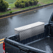 Truck Bed Tool Box, Heavy Duty Aluminum Tool Box with Tread Patterns, Storage Toolbox Chest Organizer with V952-CZGJX48INCHYG7NXK001V0