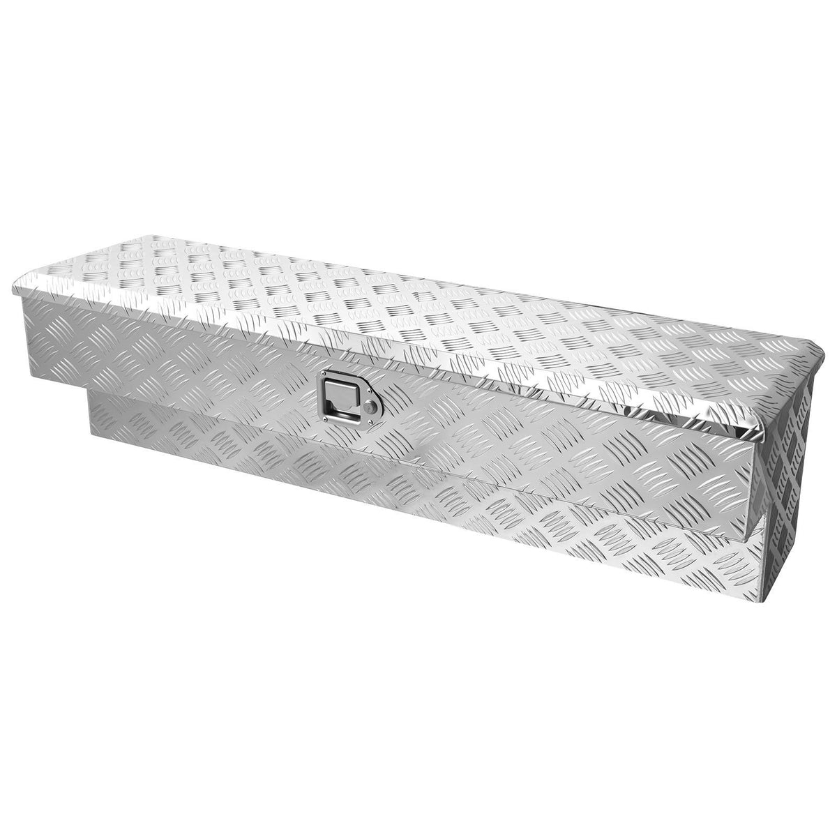 Truck Bed Tool Box, Heavy Duty Aluminum Tool Box with Tread Patterns, Storage Toolbox Chest Organizer with V952-CZGJX48INCHYG7NXK001V0