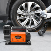 12V Air Compressor Heavy Duty 150PSI Offroad Air Compressor Portable Truck Tire Inflator 6.0CFM Air Pump for V952-CZKQ12V150PSIOQUPV9