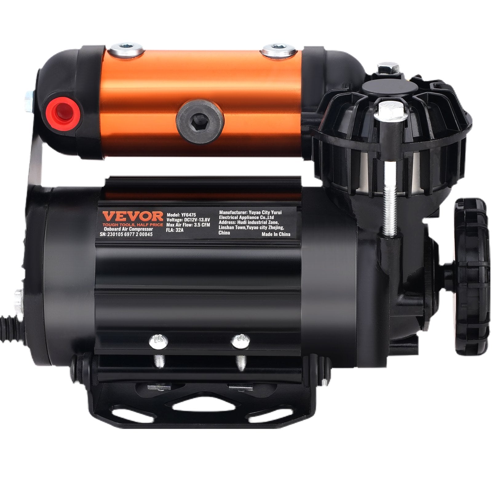 Onboard Air Compressor Kit 150PSI Offroad Air Compressor Portable Tire Inflator Heavy Duty 3.5CFM Air Pump V952-CZKQYSJZLDYBDHPZBV9