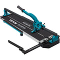 Tile Cutter 47in Cutting Tool w/ Laser Guide Single Rail Double Brackets V952-CZQGJ1200MMSDDGDZV0