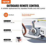 Boat Throttle Control, 5006180 Side-Mounted Outboard Remote Control Box for Evinrude Johnson, Marine Throttle V952-CZSCYMKZQEVIMZ0MCV9