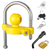 Trailer Hitch Lock Kit, Fits for 46 mm, 50.8 mm, 58.7 mm Couplers, Heavy-Duty Anti-Theft Trailer Ball Lock V952-CZSOHSDUX178O5DO4001V0