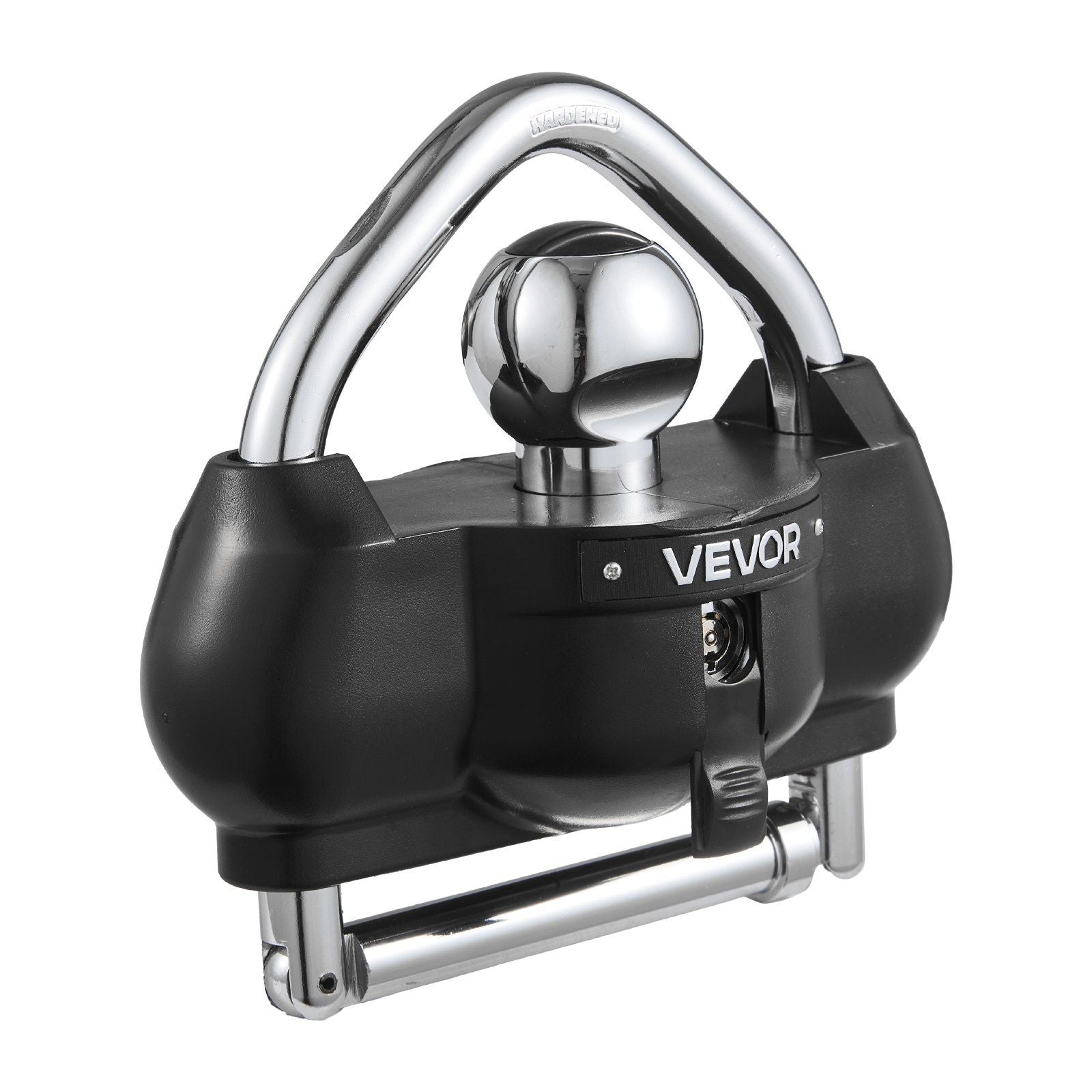 Trailer Hitch Lock, Fits for 46 mm, 50.8 mm, 58.7 mm Couplers, Heavy-Duty Anti-Theft Trailer Ball Lock with 3 V952-CZSOHSDUX178UREEZ001V0