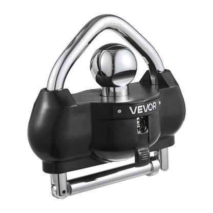 Trailer Hitch Lock, Fits for 46 mm, 50.8 mm, 58.7 mm Couplers, Heavy-Duty Anti-Theft Trailer Ball Lock with 3 V952-CZSOHSDUX178UREEZ001V0