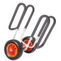 Kayak Cart, 68.0 kg Load Capacity, Stand Up Paddle Board Trolley with 25.4 cm Solid Rubber Tires & V952-CZSPHTTC10INP1Q50001V0