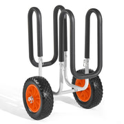 Kayak Cart, 68.0 kg Load Capacity, Stand Up Paddle Board Trolley with 25.4 cm Solid Rubber Tires & V952-CZSPHTTC10INP1Q50001V0