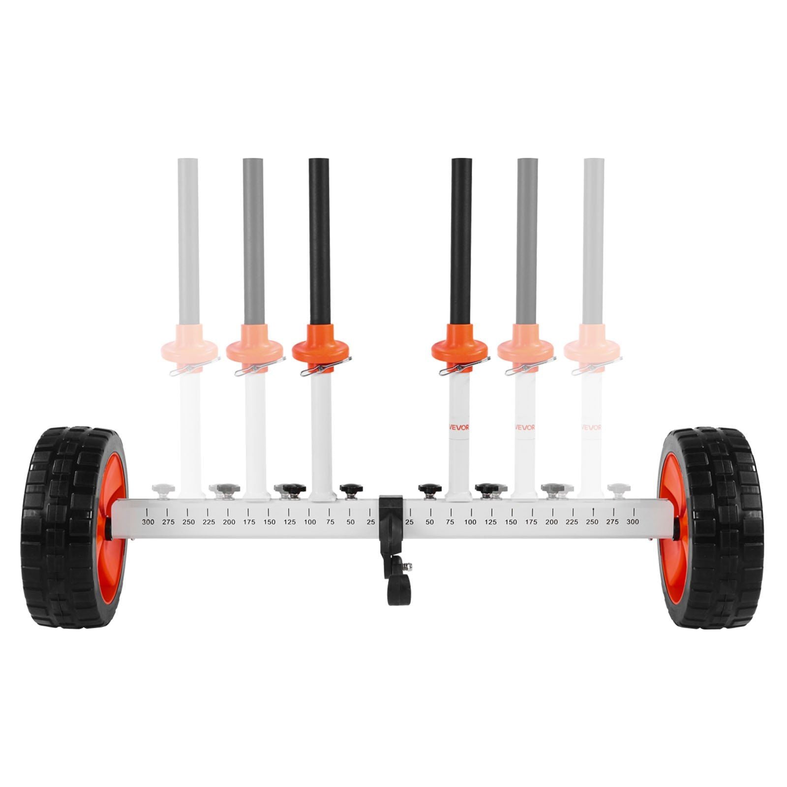 Kayak Cart, 104 kg Load Capacity, Canoe Cart Dolly with 25.4 cm Solid PU Tires & Kickstand, Assembles & V952-CZSPHTTC10INTL5QS001V0