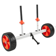 Kayak Cart, 104 kg Load Capacity, Canoe Cart Dolly with 25.4 cm Solid PU Tires & Kickstand, Assembles & V952-CZSPHTTC10INTL5QS001V0